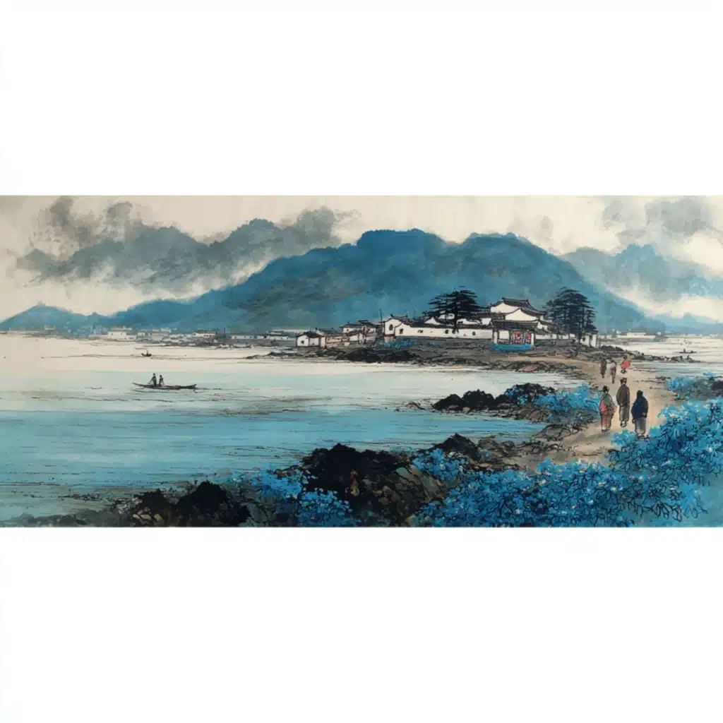 五行流转 天地元气 山水间的心灵平衡调