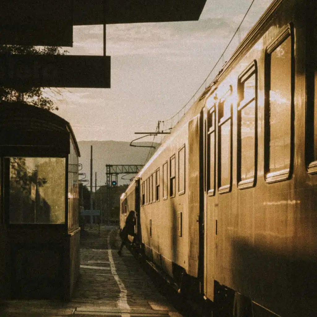 Departing Train