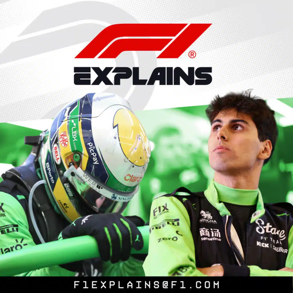Gabriel Bortoleto explains F1 driving tricks, F2 v F1, steering wheels + driving in the pit lane