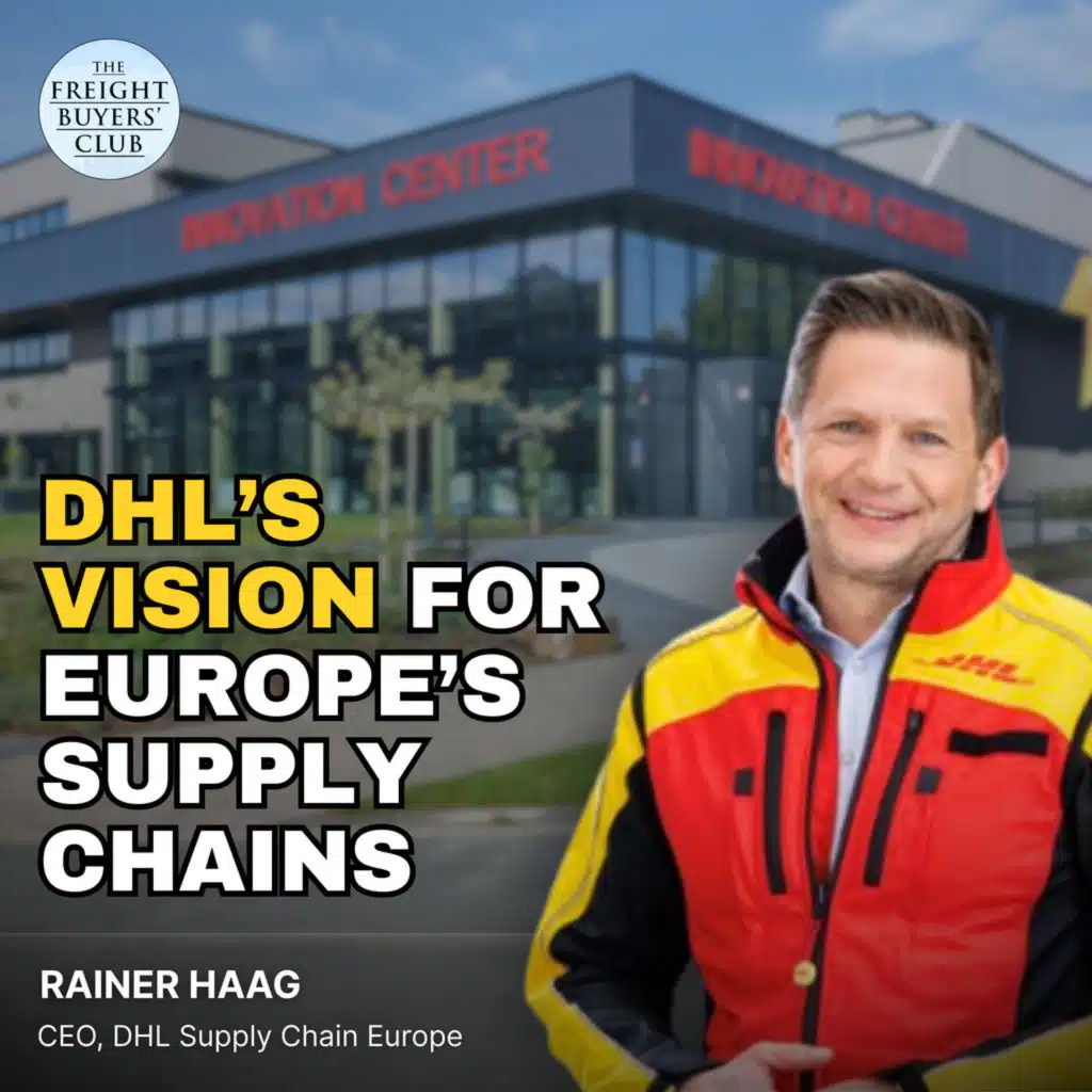 DHL’s Rainer Haag on Tech, Trade, and the Future of European Supply Chains