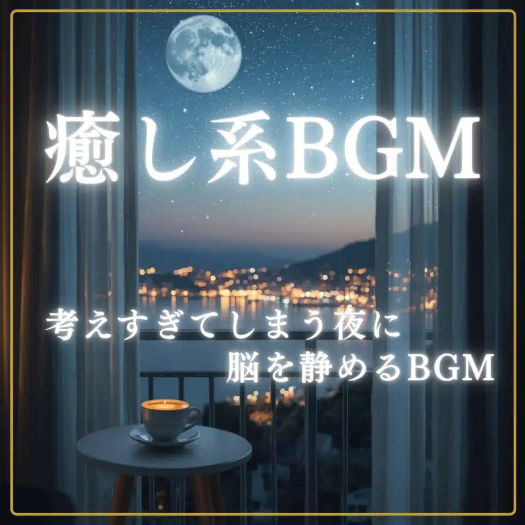 癒し系BGM　考えすぎてしまう夜に、脳を静めるBGM