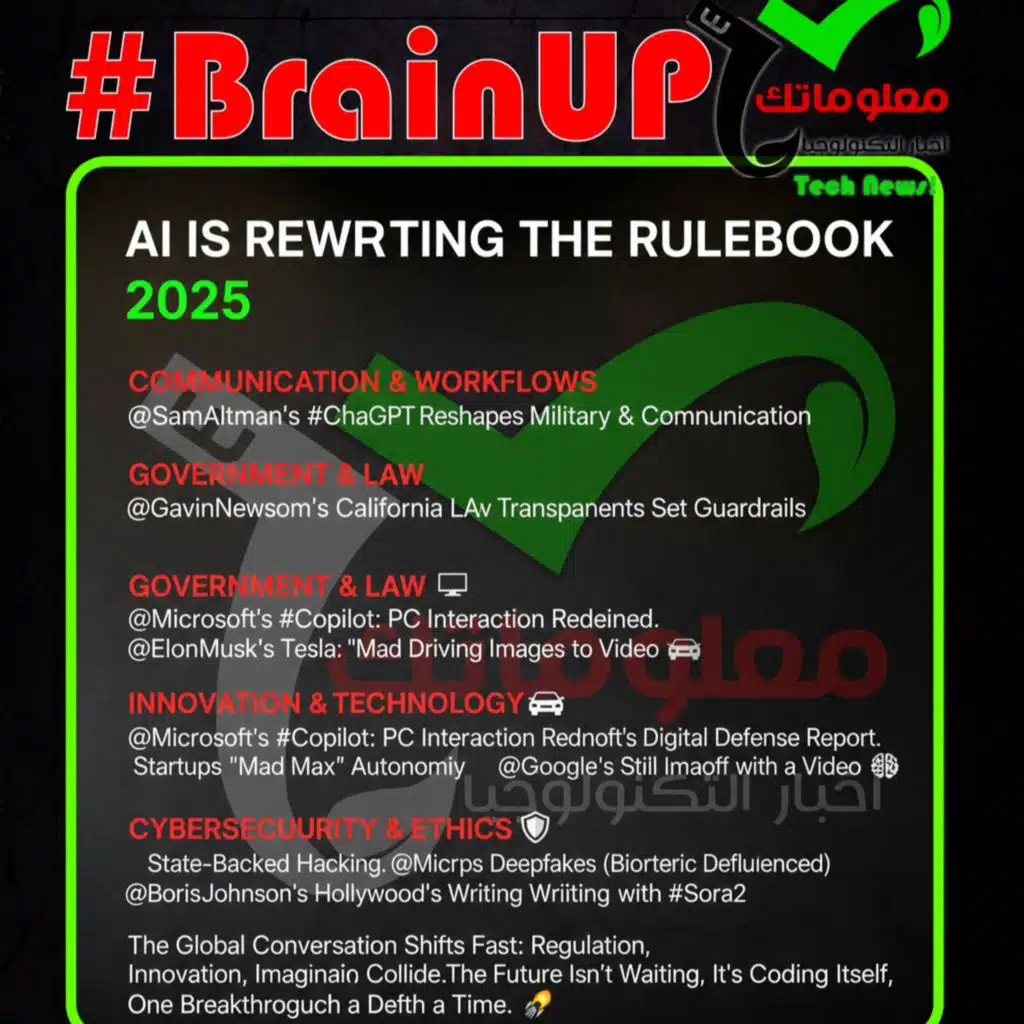 #BrainUp كبر دماغك اخبار التكنولوجيا اليوم 17 اكتوبر 2025