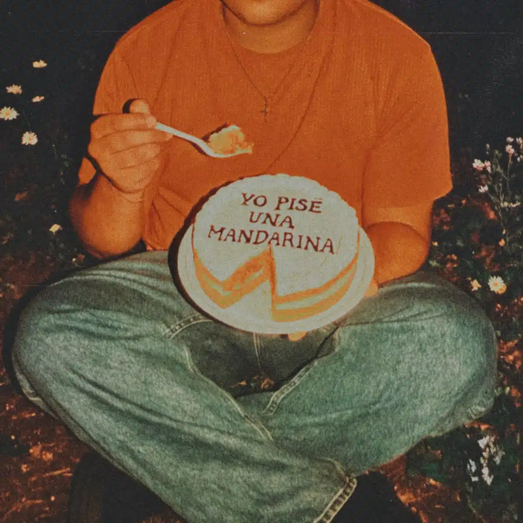 Yo pisé una mandarina