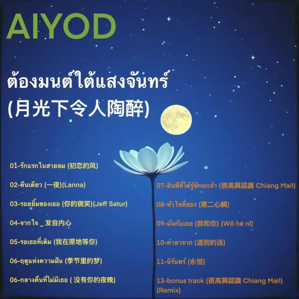 ต้องมนต์ใต้แสงจันทร์ (月光下令人陶醉)