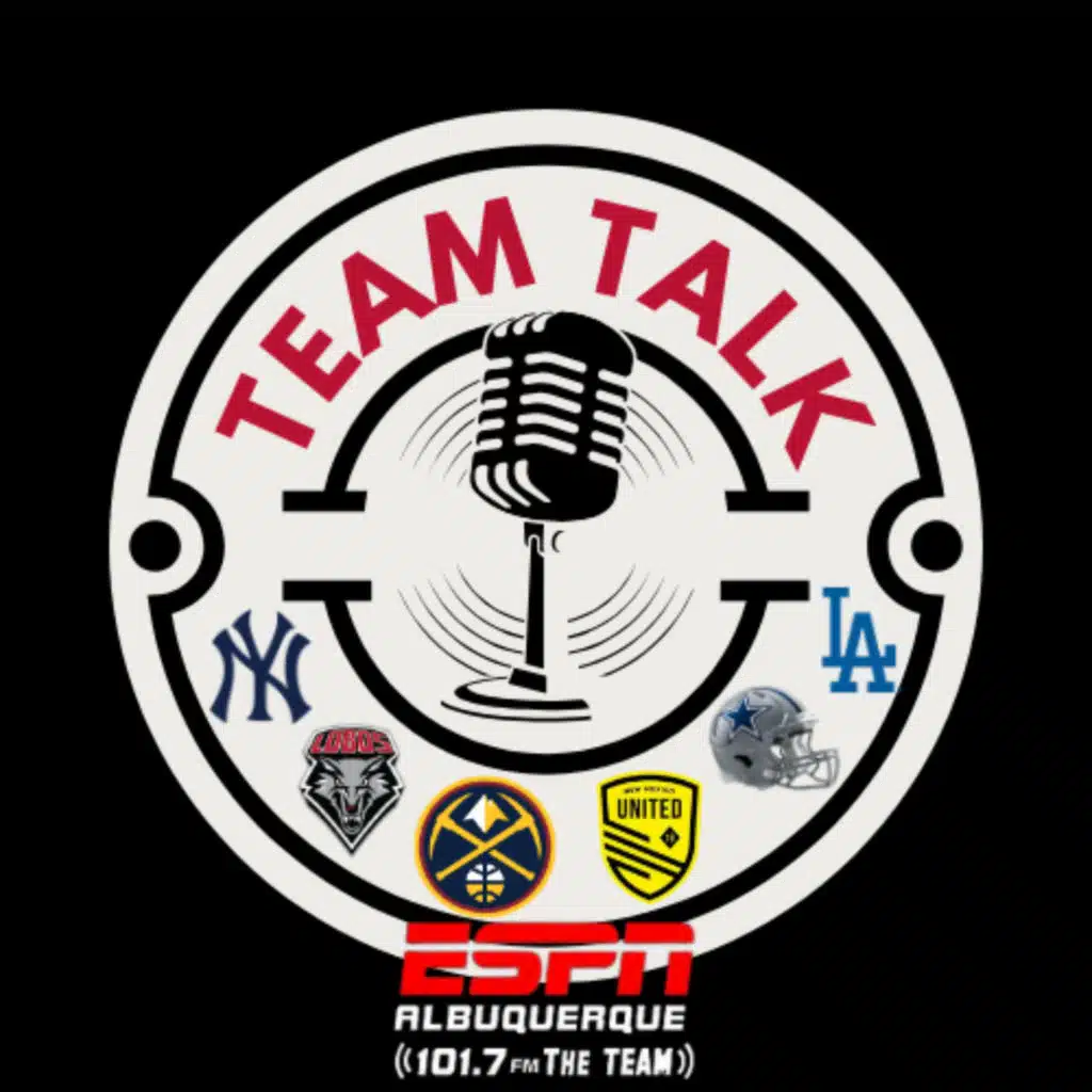 10-15-25 Lobos Football Coach Jason Eck joins TEAM Talk for his weekly interview 