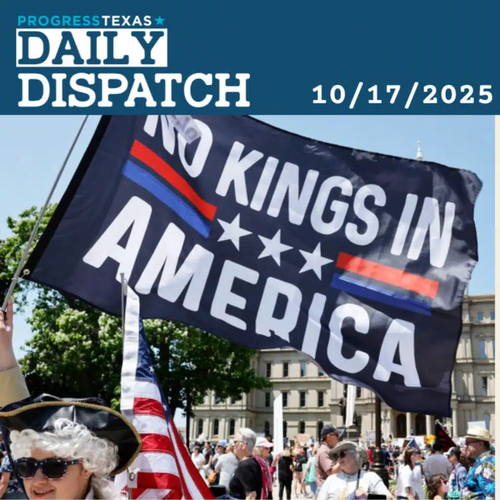 Daily Dispatch 10/17/25: Trump And Abbott Ratchet Up "Antifa" Talk On Day Before No Kings 2