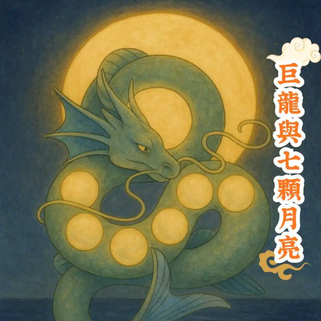 月亮物語系列 - 🐲 巨龍與七顆月亮(菲律賓民間傳說）
