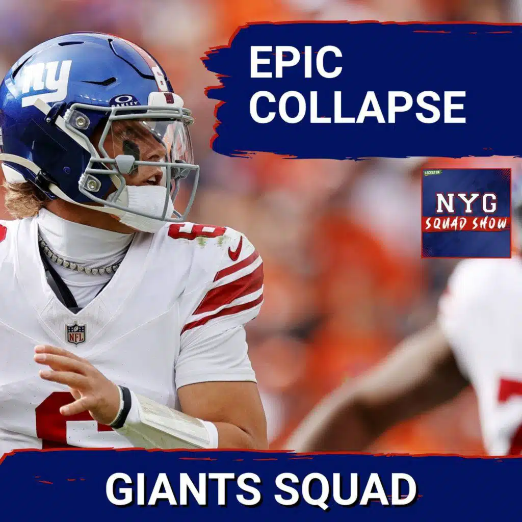 GIANTS SQUAD SHOW: EPIC COLLAPSE!!!