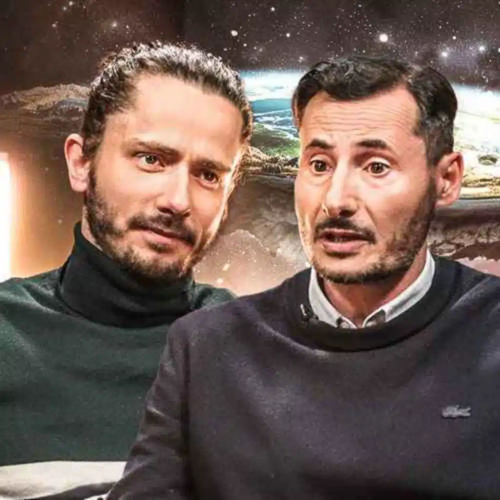 [REDIFF]  PLATISTE, IL PENSE QUE LA TERRE EST PLATE COMME 9% DES FRANÇAIS ! IL NOUS EXPLIQUE SA THÉORIE (DISQUE SOLAIRE, MUR DE GLACE…)