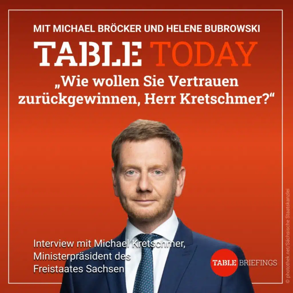 Wie wollen Sie Vertrauen zurückgewinnen, Herr Kretschmer?