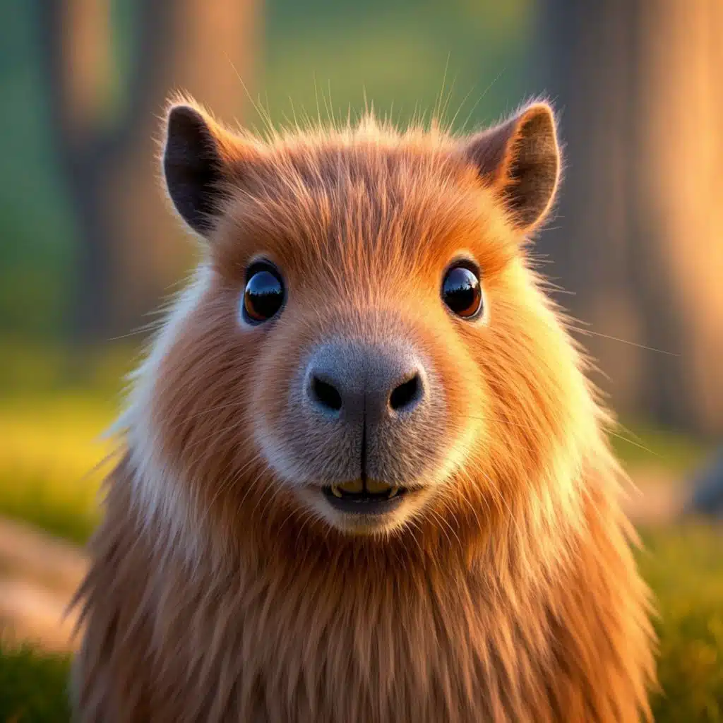 Happy Capybara