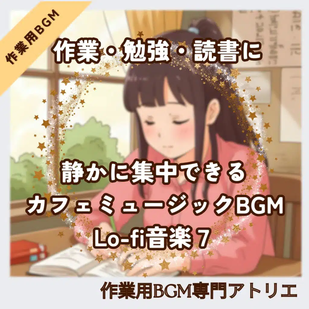 思考を深めるための静かなLo-fiメロディ