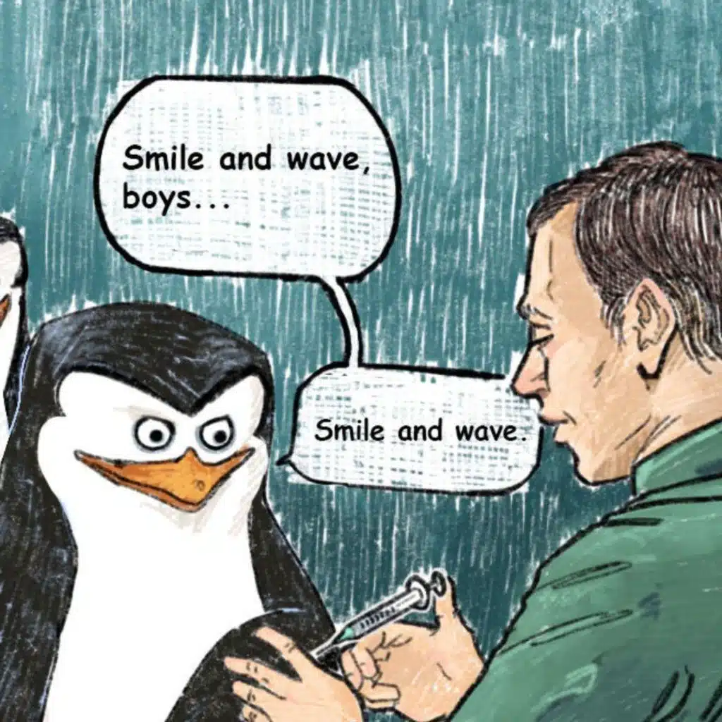 Penguins of Madagascar and the Smallpox Vaccine