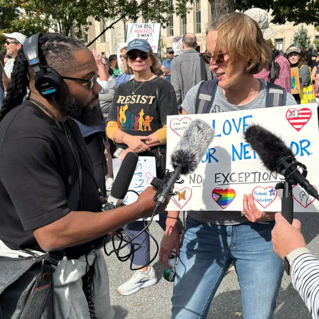 Al Letson at No Kings: Hope, Fury, and Inflatables