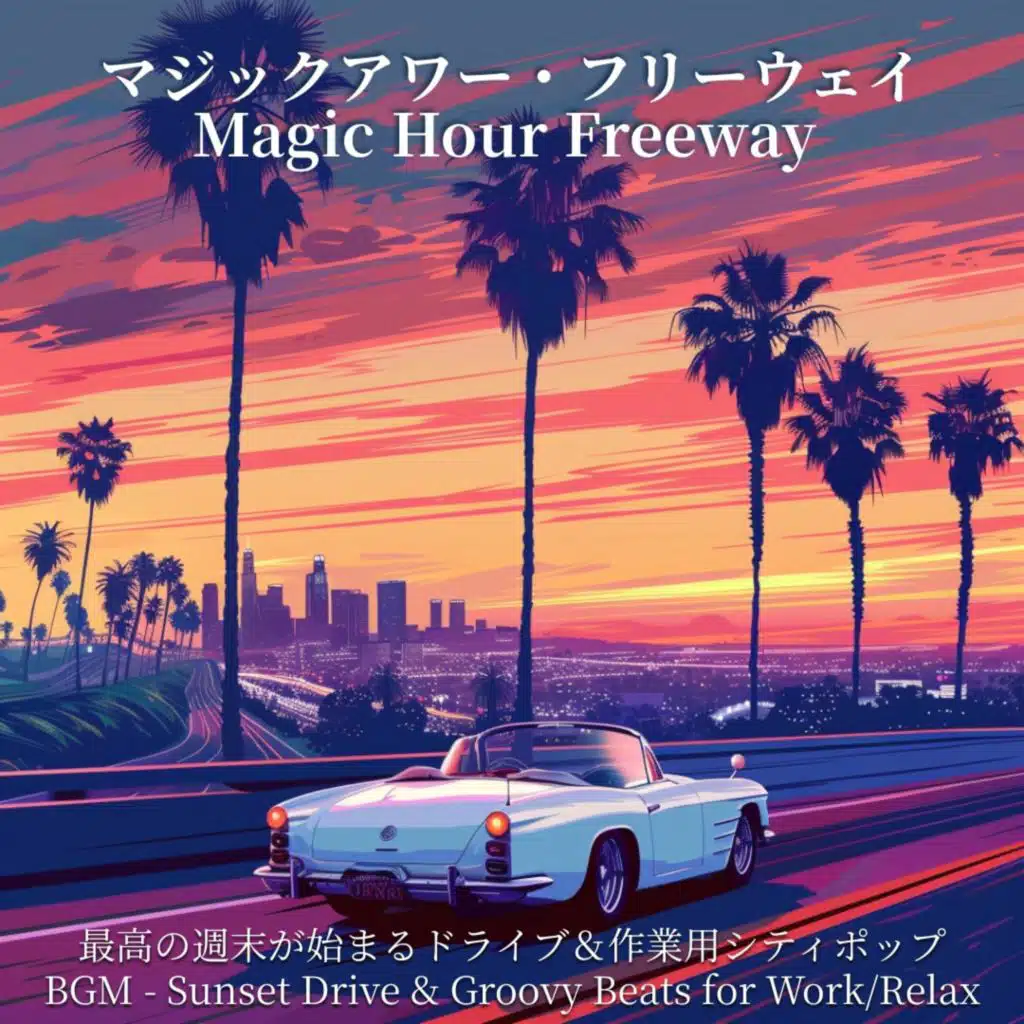 マジックアワー・フリーウェイ - Magic Hour Freeway 最高の週末が始まるドライブ＆作業用シティポップBGM - Sunset Drive & Groovy Beats for Work/Relax