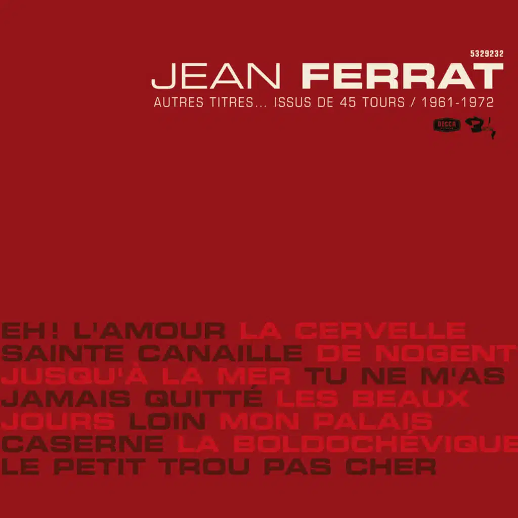 Jean Ferrat Autres Titres... Issus De 45 Tours