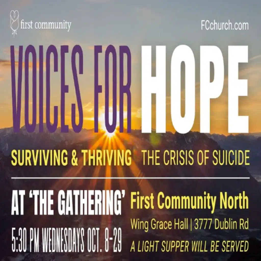 10.22.2025 Gathering- Voices of Hope- Surviving and Thriving the Crisis of Suicide Pt 3