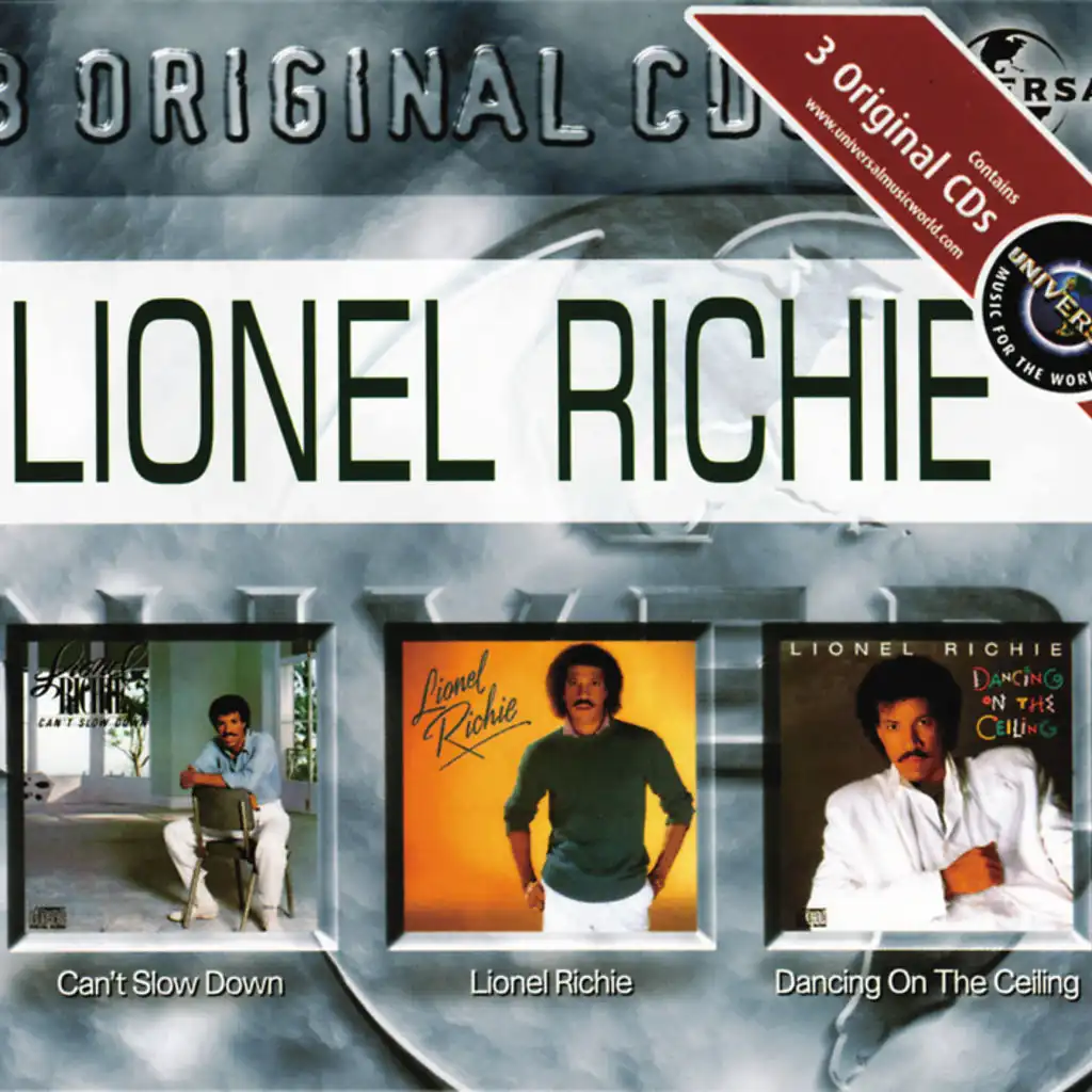 Can't Slow Down / Lionel Richie / Dancing On The Ceiling - Album Version