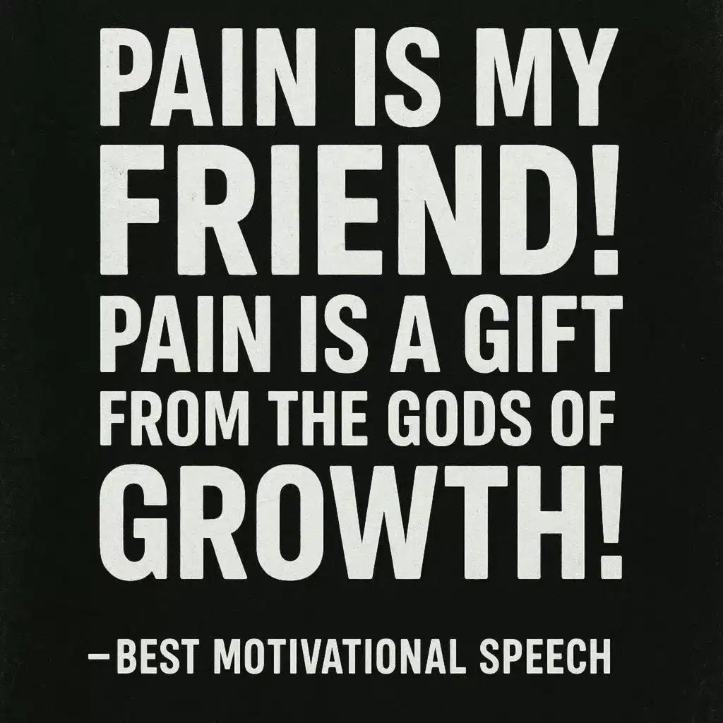 Pain is my FRIEND! Pain is a GIFT from the Gods of GROWTH! – Best David Goggins Motivational Speech