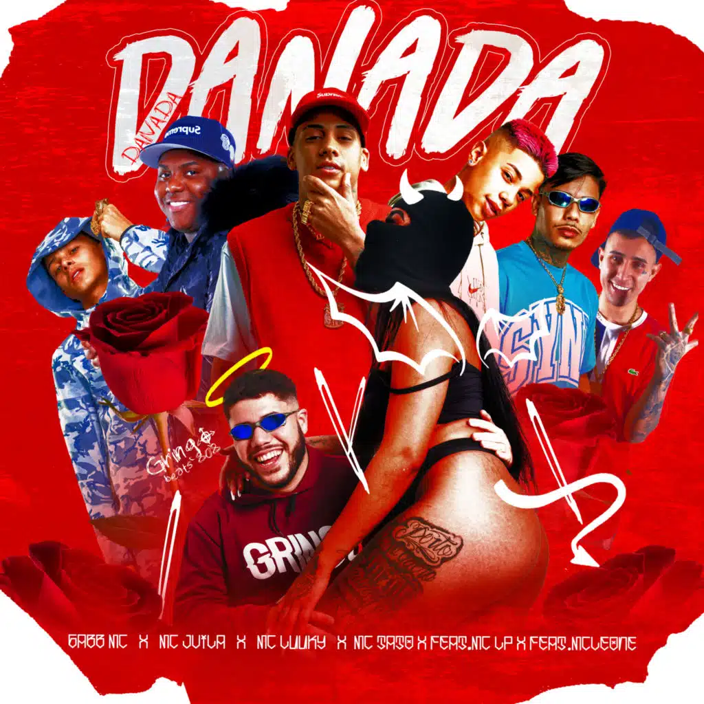 Danada (feat. Mc LP, Mc Luuky & Leonne)