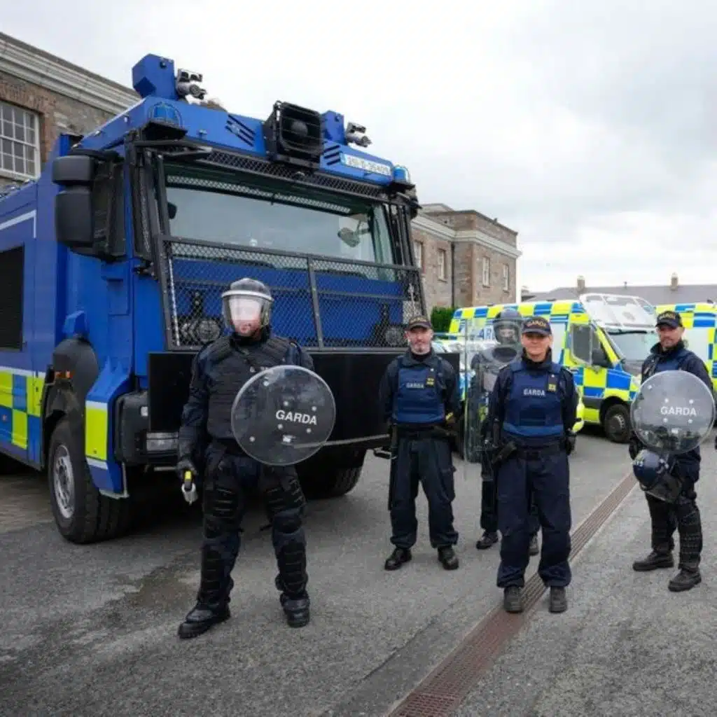 Saggart Residents Tell Us They Want Garda Water Cannon Used on "Thug Rioters"