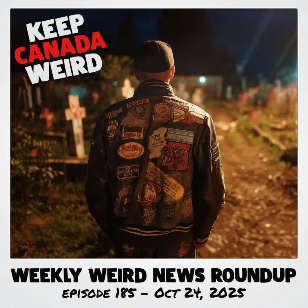 KEEP CANADA WEIRD - 185 - 2025/10/24 - spooky candy prices, tiktok pissers, firetruck joyride, and a sweater