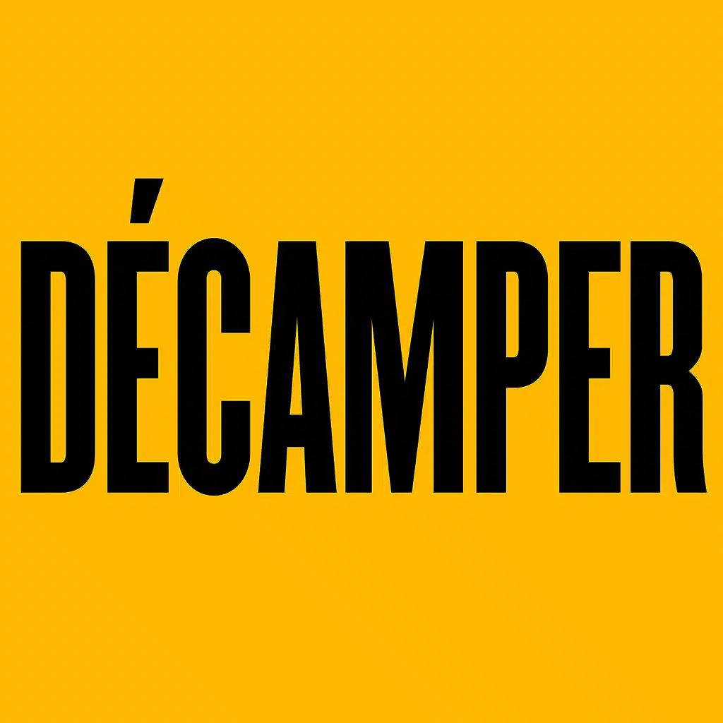 Décamper
