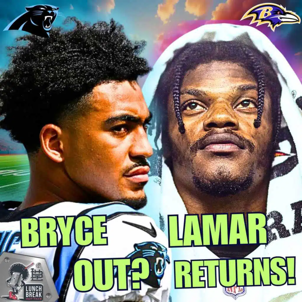 Lamar Jackson RETURNS to Practice!  Bryce Young OUT vs Bills?