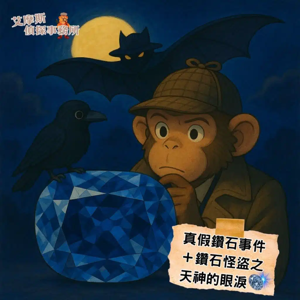 返鄉專車 － 艾摩斯偵探事務所🔍鑽石怪盜系列 － 真假鑽石＋天神的眼淚（大全集）