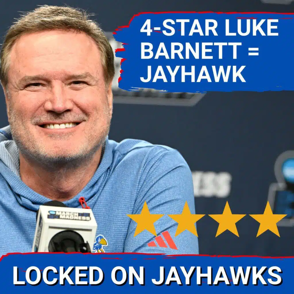 BREAKING: Bill Self Lands ELITE SHOOTER Luke Barnett | What Are the Jayhawks Getting in This 4-Star?