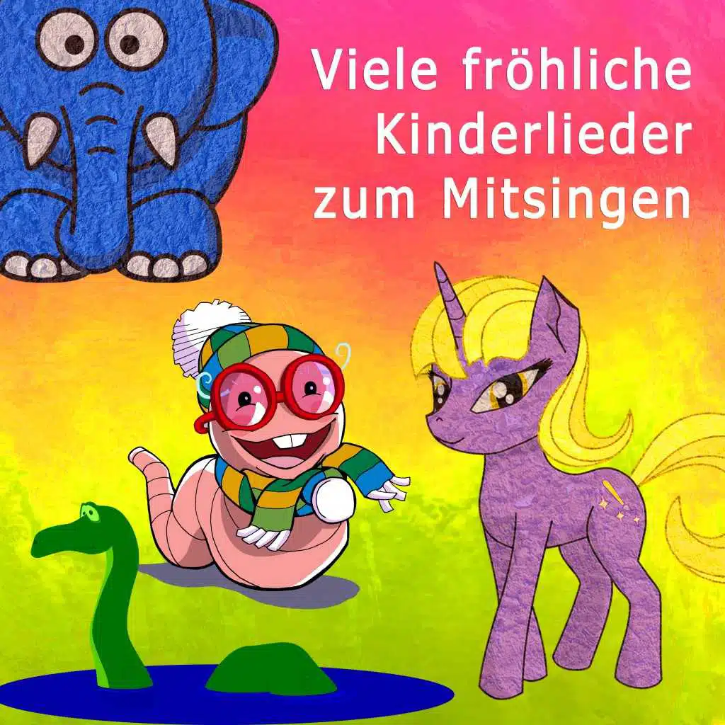 Viele fröhliche Kinderlieder zum Mitsingen