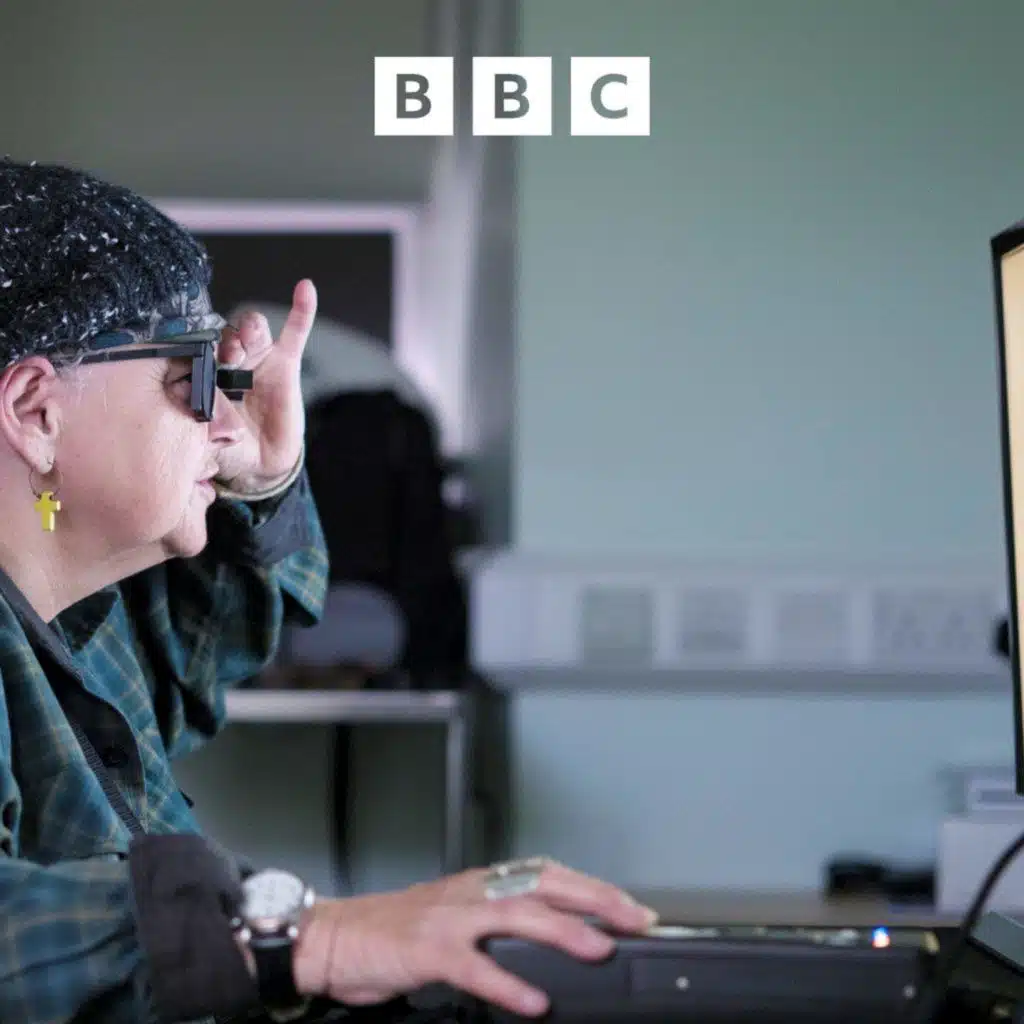 The Happy Pod: 'I'm blind but I can read a book again'