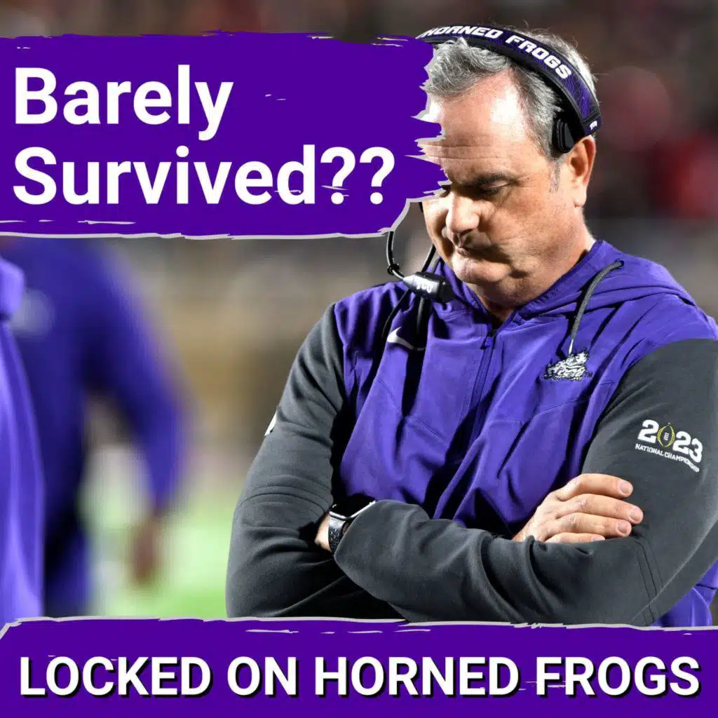 CONCERNING: TCU Survives but Almost Does the UNTHINKABLE versus West Virginia