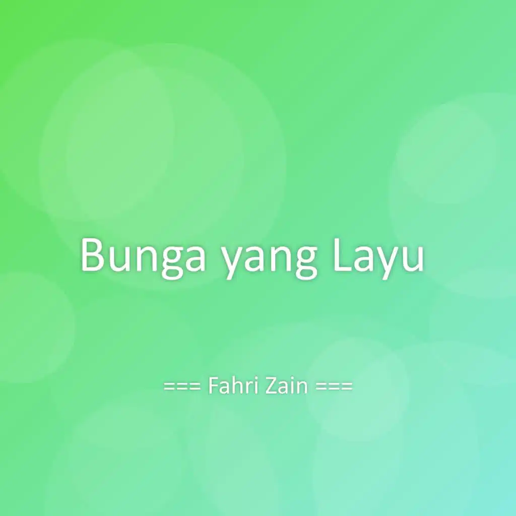 Bunga yang Layu