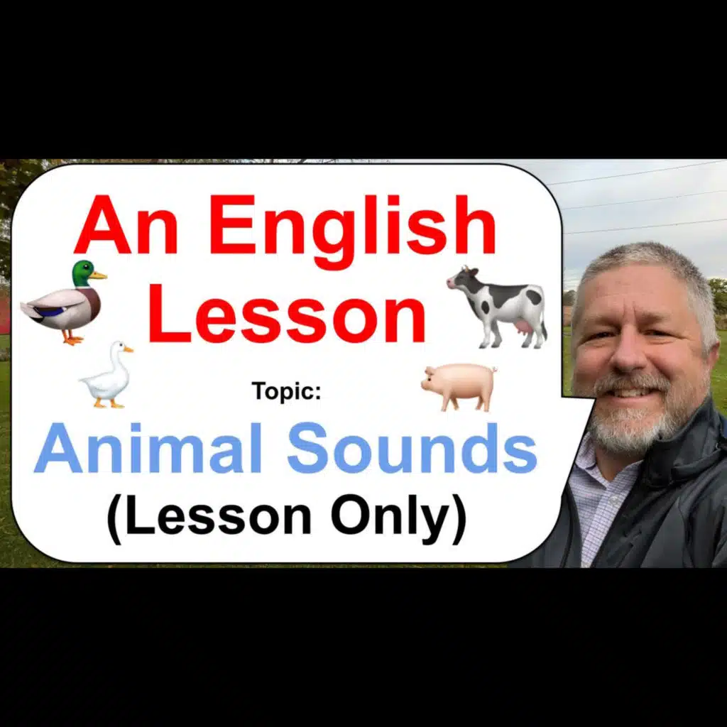 Let's Learn English! Topic: Animal Sounds! 🐄🐖🦆