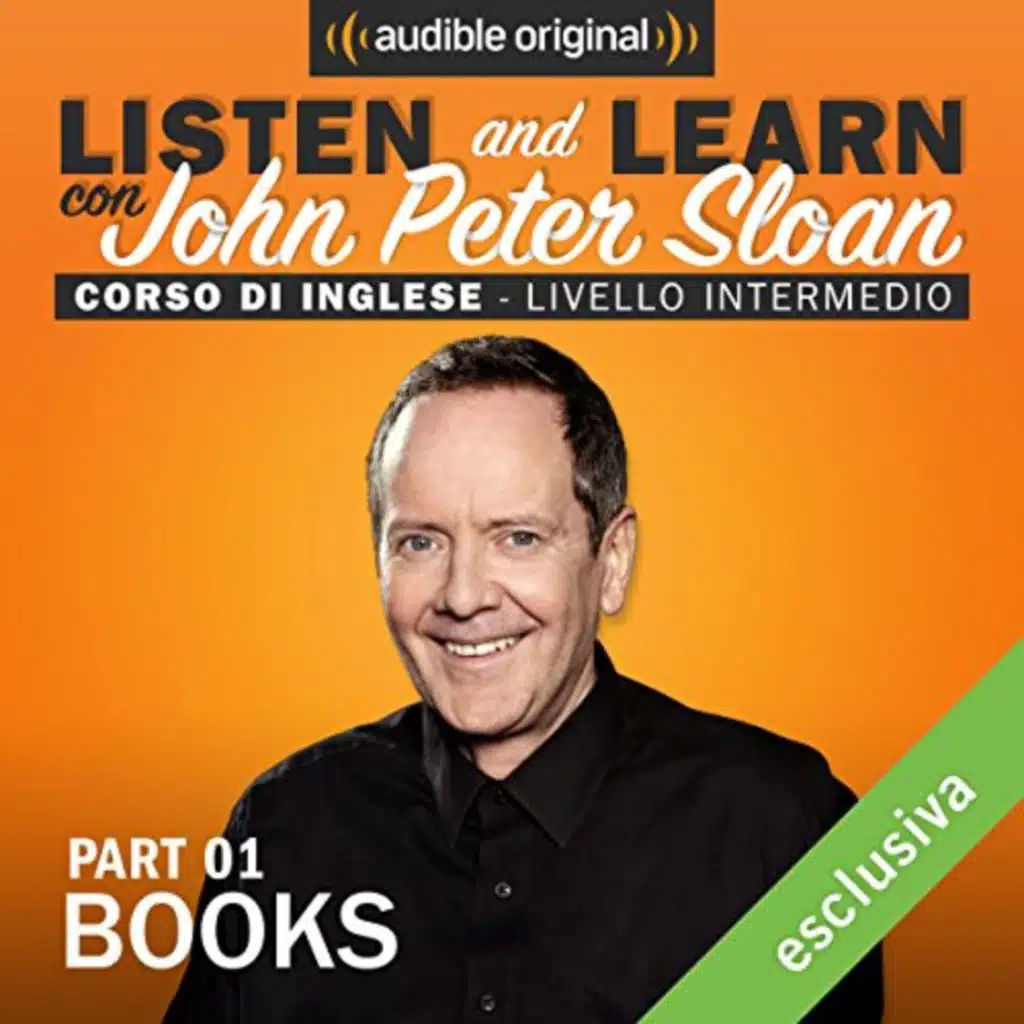 Listen and learn: Lesson 11 - Books (1) di John Peter Sloan | Audiolibro Gratuito