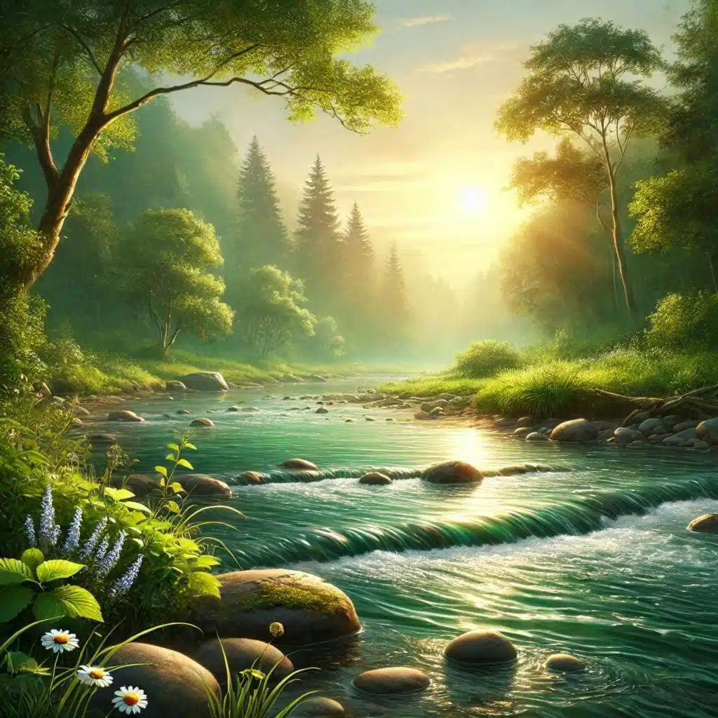  Écoutez le Doux Courant d'une RIVIERE pour un SOMMEIL Naturel et Relaxant