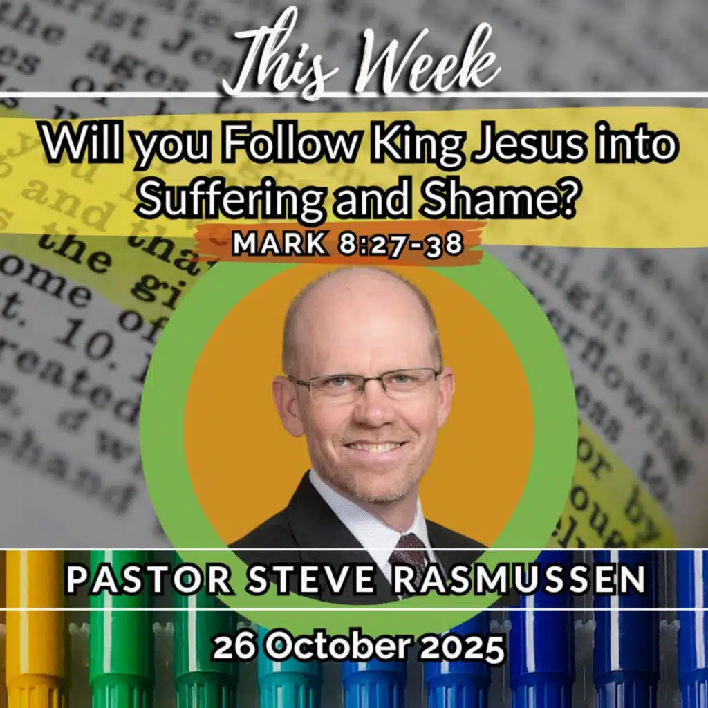 Will you Follow King Jesus into Suffering and Shame? 