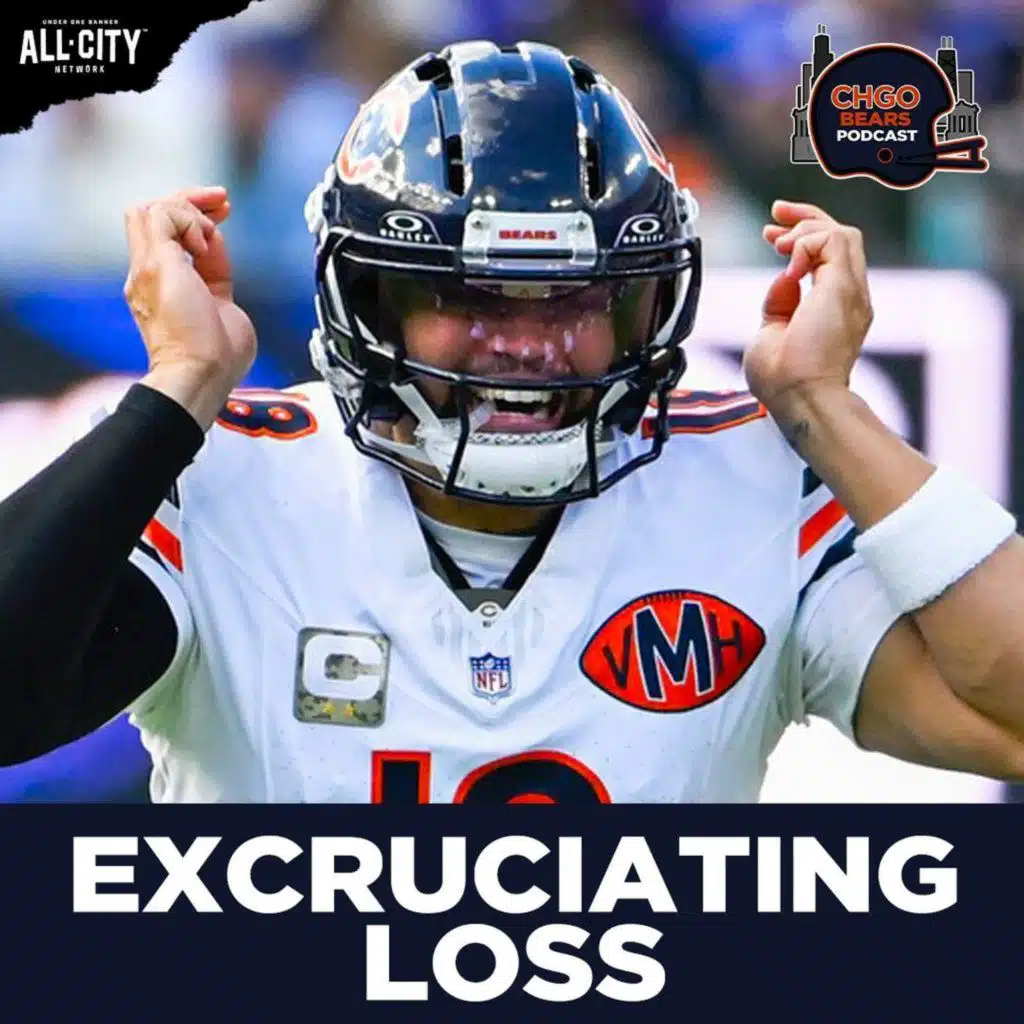 BEARS POSTGAME: Chicago Bears Unable to Come Back vs Ravens as Win Streak Ends | CHGO Bears