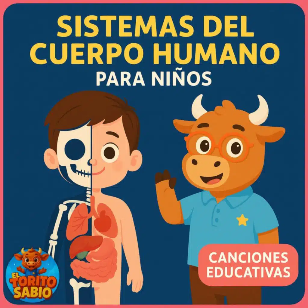Sistemas del Cuerpo Humano para Niños: Canciones Educativas