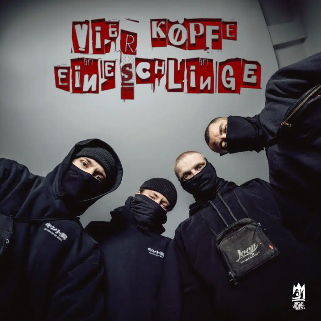 Vier Köpfe Eine Schlinge