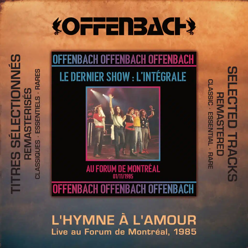 L'hymne à l'amour (Live au Forum de Montréal, 1985 / remasterisé 2025)