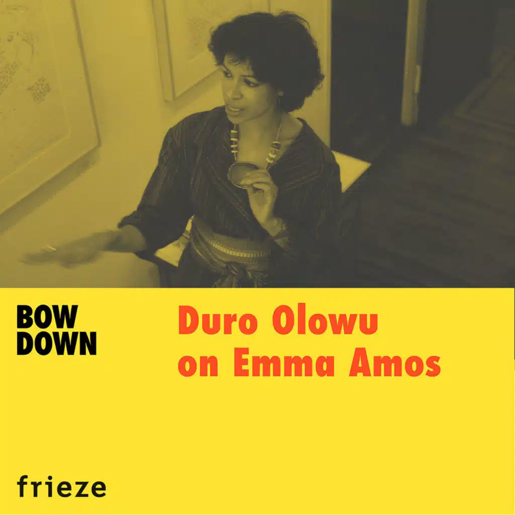 Duro Olowu on Emma Amos