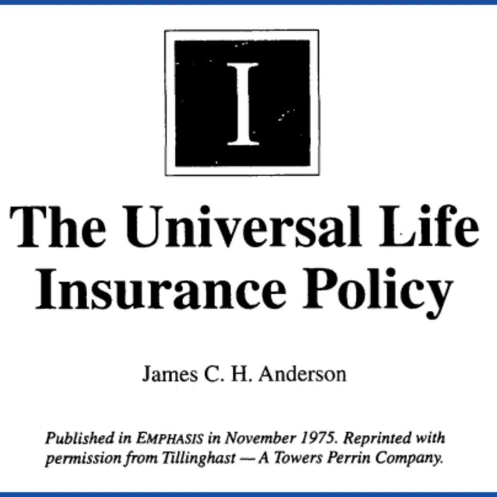 50th Anniversary of The Universal Life Insurance Policy