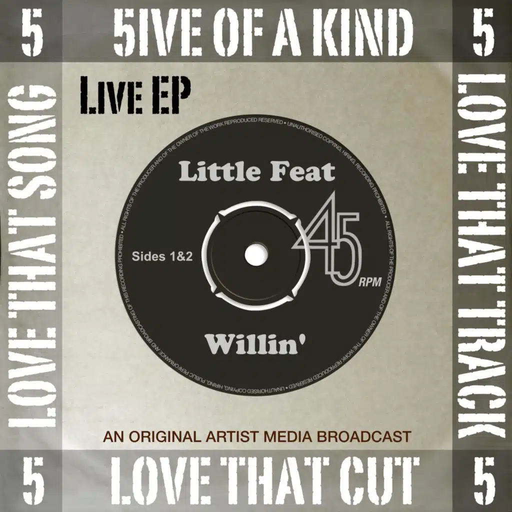 Willin' - Live, 1988