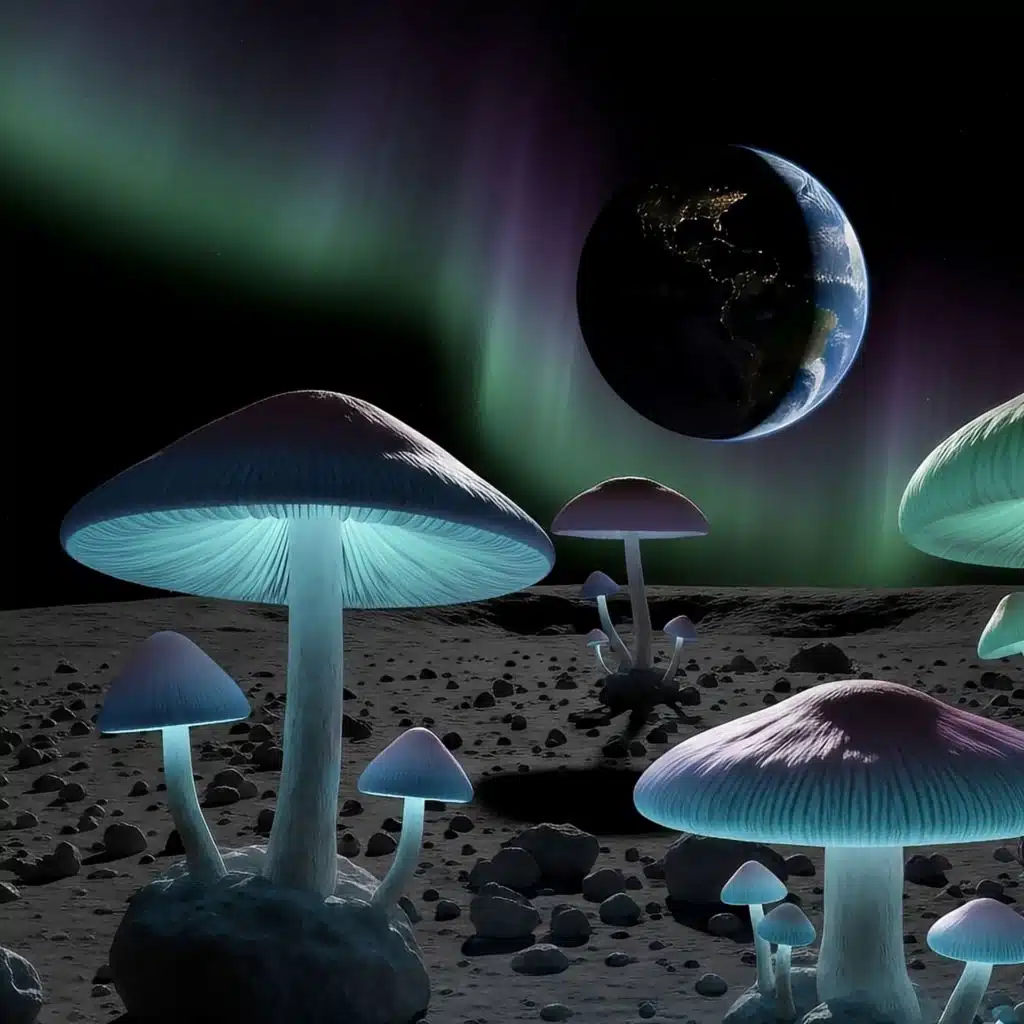 Mushrooms on the Moon
