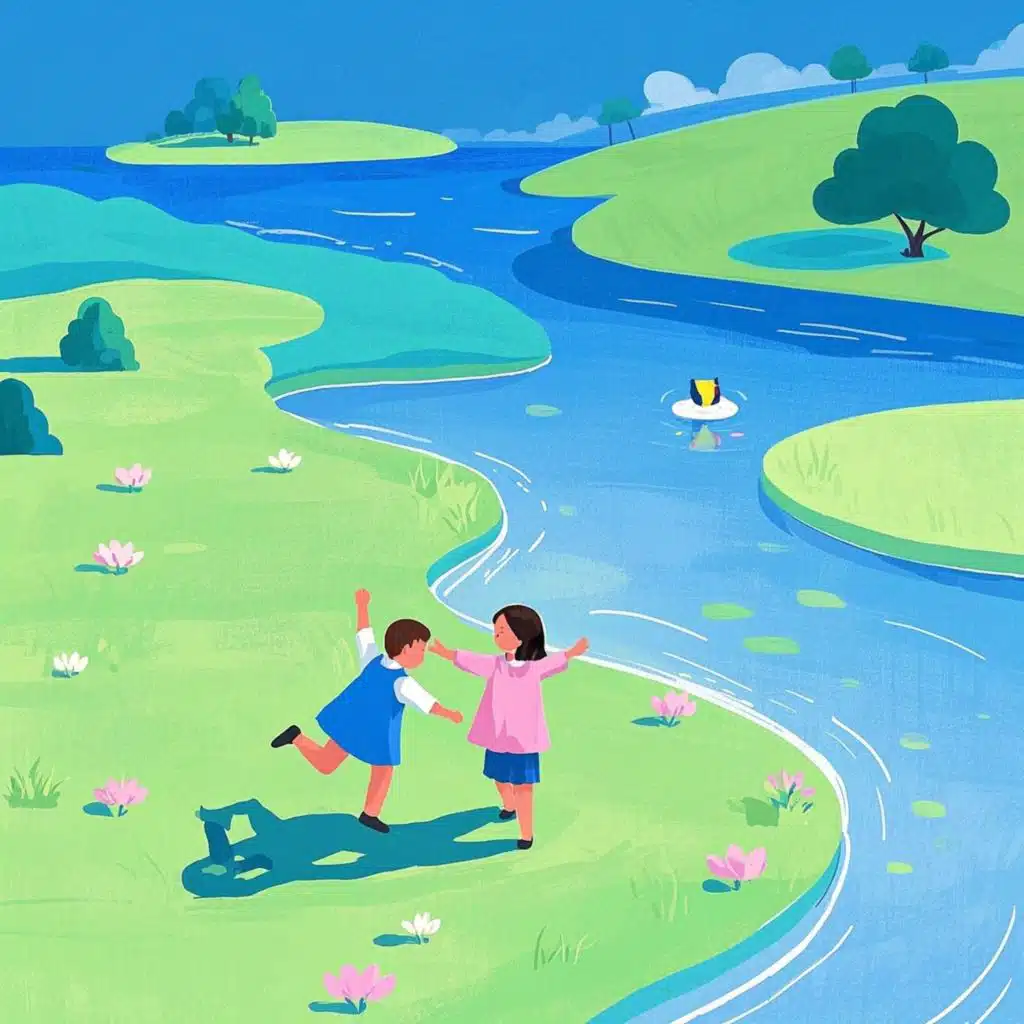 Brincando com as crianças