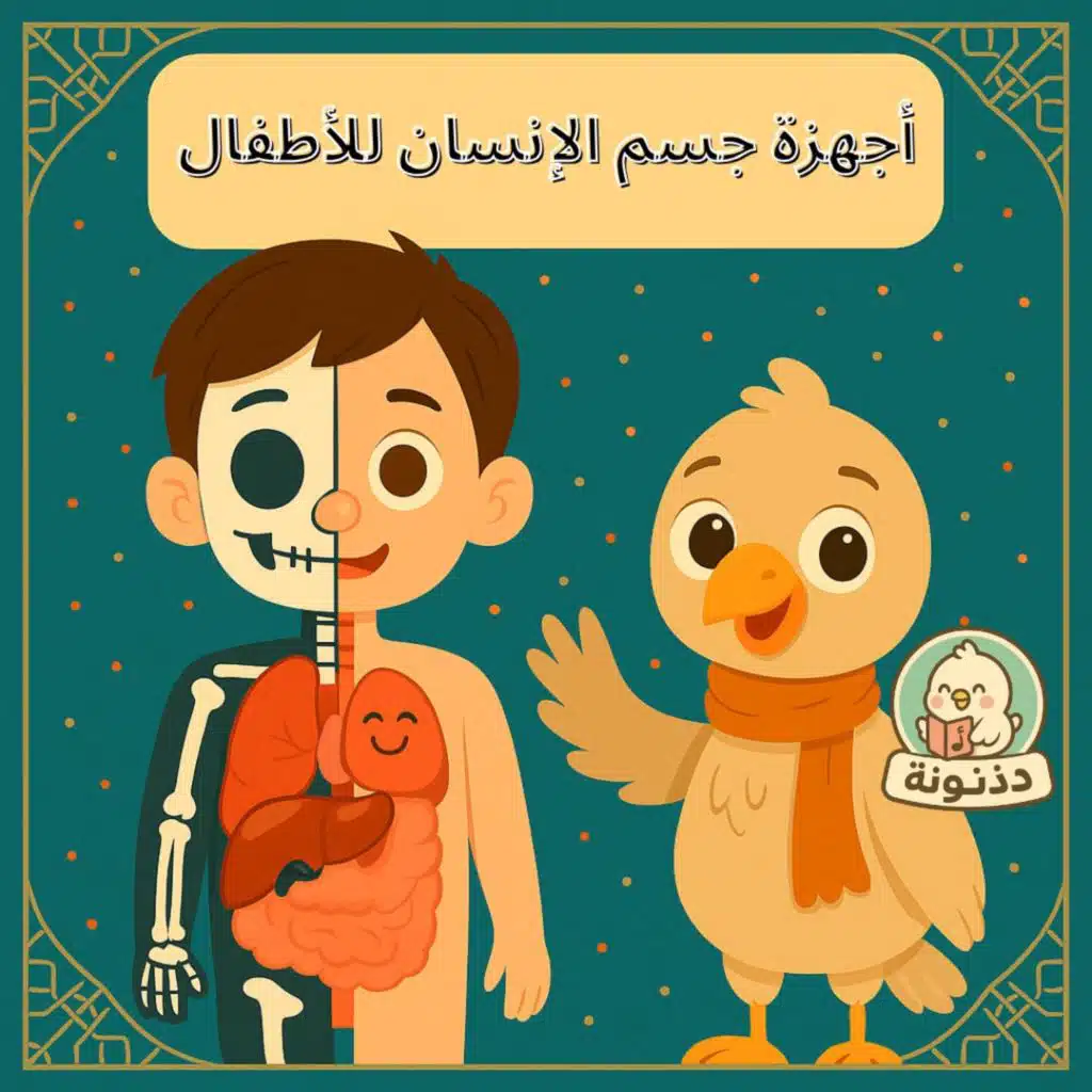 اجهزة جسم الانسان للاطفال – اناشيد تعليمية