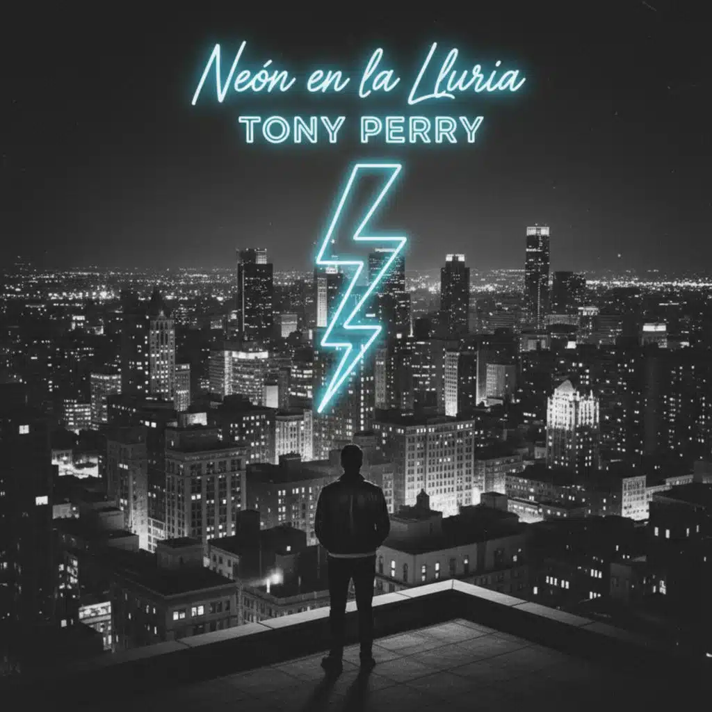 Neón en la lluvia