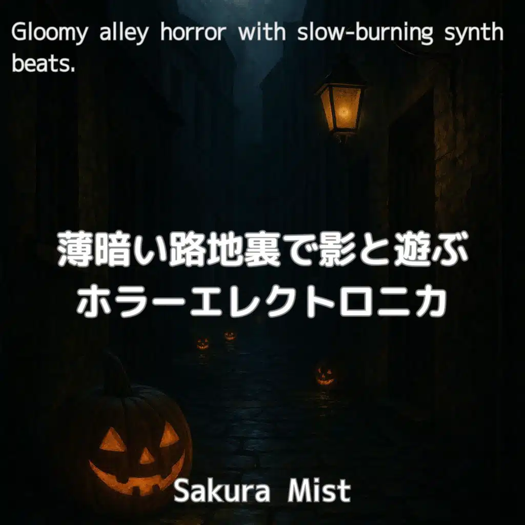薄暗い路地裏で影と遊ぶホラーエレクトロニカ